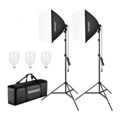 Zestaw lamp softbox Neewer NK200 700W Zestaw lamp softbox Neewer NK200 700W
