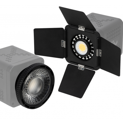 Zestaw Newell Mini Bowens wrota + soczewka skupiająca do lampy Newell Tara Zestaw Newell Mini Bowens wrota + soczewka skupiająca do lampy Newell Tara