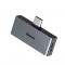 Adapter audio Baseus L57 USB-C na USB-C+minijack 3,5mm QC 3.0, PD szary