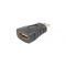 Adapter HDMI(F)-HDMI(M) mini Lanberg czarny