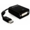 Adapter Displayport(M)-DVI(F)(24+5) Dual Link 20cm czarny Delock