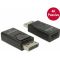 Adapter Displayport(M) 1.2-HDMI(F) pasywny czarny Delock