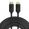 Kabel HDMI 2.0 Baseus 4K 30Hz 3D HDR 18Gbps 8m czarny