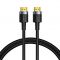 Kabel HDMI 2.0 Baseus Cafule, 4K, 3D, 2m czarno-szary