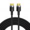 Kabel HDMI 2.0 Baseus Cafule, 4K, 3D, 5m czarno-szary