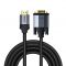 Kabel HDMI - VGA Baseus Enjoyment Series Full HD 2m