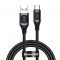 Kabel USB-C Baseus Flash QC3.0, SCP, AFC, 5A 1m szary