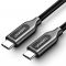 Kabel USB-C 3.1 Gen.2 UGreen, PD 2.0, 5A, Thunderbolt 3, 1m czarny