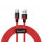 Kabel Baseus USB-C Huawei SuperCharge 5A/2m/40W (czerwony)