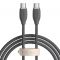 Kabel USB-C do USB-C Baseus Jelly 100W 2m czarny