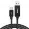 Kabel USB-C Baseus Artistic QC 3.0 5m czarny