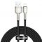 Kabel USB-Lightning Baseus Cafule 2.4A 2m czarny