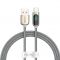 Kabel USB do USB-C Baseus Display 5A 1m srebrny