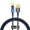 Kabel USB do USB-C Baseus Explorer 100W 1m niebieski