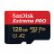 arta pamięci Sandisk Extreme Pro microSDXC 128GB 200/90 MB/s UHS-I U3 (SDSQXCD-128G-GN6MA)