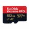 Karta pamięci Sandisk Extreme Pro microSDXC 512GB 200/140 MB/s UHS-I U3 (SDSQXCD-512G-GN6MA)