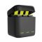 Ładowarka trójkanałowa Box Telesin dla GoPro Hero 9/Hero 10 + 3 akumulatory (GP-BNC-902-B)