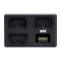 Ładowarka trójkanałowa Newell TT-USB-C do akumulatorów LP-E6 do Canon Zdjęcia i pliki