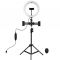 Lampa pierścieniowa ze statywem Puluz PKT3070B