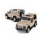 Samochód RC Rastar Land Rover Transformer 1:14 2.4GHz RTR beżowy