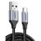 Kabel USB-C Ugreen QC3.0 2m czarny