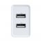 Ładowarka Baseus Speed Mini Dual Charger, 2xUSB, 2A, 10,5W biała