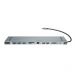 Adapter Baseus Enjoyment 11w1 Hub USB-C do 2x HDMI, 3x USB 3.0, VGA, RJ45, USB-C, SD/microSD, jack 3,5mm