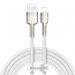 Kabel USB-Lightning Baseus Cafule 2.4A 2m biały, Złącze: USB - Apple Lightning, Długość kabla: 2 m