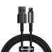 Kabel USB do Lightning Baseus Tungsten Gold 2.4A 2m czarny, Złącze: USB - Apple Lightning, Długość kabla: 2 m