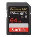 Karta pamięci Sandisk Extreme SDXC 64GB 200/90 MB/s UHS-I U3 (SDSDXXU-064G-GN4IN)