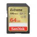 Karta pamięci Sandisk Extreme SDXC 64GB 170/80 MB/s UHS-I U3 (SDSDXV2-064G-GNCIN)