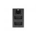 Ładowarka dwukanałowa Newell DL-USB-C do akumulatorów LP-E10
