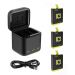 Ładowarka trójkanałowa Box Telesin dla GoPro Hero 9/Hero 10 + 3 akumulatory (GP-BNC-902-B)