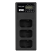 Ładowarka trzykanałowa Newell CD-USB-C do akumulatorów NP-FW50 do Sony