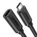 Przedłużający kabel Ugreen USB-C 3.1 Gen2 4K 100W 1m czarny, Długość kabla: 1 m