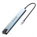 Stacja dokująca Blitzwolf BW-TH5 10w1 USB-C (srebrny)