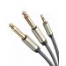 Kabel Ugreen AV126 TRS 3.5mm do 2xTS 5m