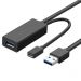 Przedłużacz UGREEN USB 3.O, 10m US175 (czarny)