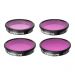 Zestaw 4 filtrów ND4+ND8+ND16+ND32 Sunnylife do Insta360 GO 3/2