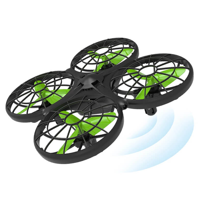 Dron syma X26 w kolorze czarnym oraz zielonym idealny do nauki latania.